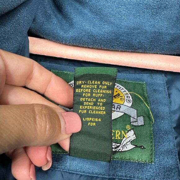 Cabela's Premier Northern Goose Down Hooded Parka Jacket M #9213 - Picture 11 of 13